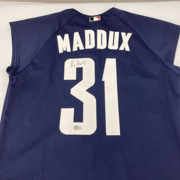 Greg Maddux Signed Authentic 2000 All Star Game Jersey Beckett Certified