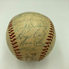 Jackie Robinson Roy Campanella 1956 Brooklyn Dodgers Team Signed Baseball JSA