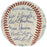 1961 New York Yankees World Series Champs Team Signed Baseball Mickey Mantle JSA