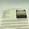 Rare Joe Cronin Single Signed 1959 American League Prototype Baseball JSA COA