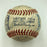 The Finest 1935-1975 Batting Champs Signed Baseball Clemente Mantle Dimaggio JSA
