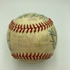 1981 Cincinnati Reds Team Signed National League Baseball Johnny Bench JSA COA
