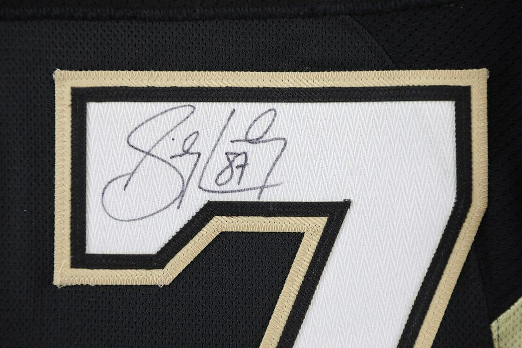 Sidney Crosby Signed 2010 Pittsburgh Penguins Team Issued Jersey PSA & Team LOA