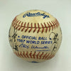1987 St. Louis Cardinals NL Champs Team Signed World Series Baseball JSA COA