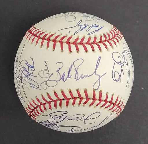 2001 Arizona Diamondbacks World Series Champs Team Signed Baseball Beckett COA