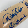 2021 Hall Of Fame Induction Multi Signed Baseball Bat 31 Sigs Derek Jeter JSA