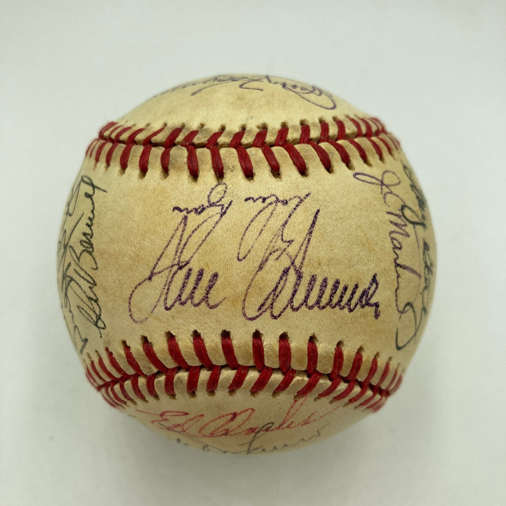 1969 New York Mets WS Champs Team Signed Baseball Tom Seaver Nolan Ryan JSA COA