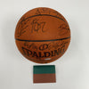 2007-08 Boston Celtics NBA Champs Team Signed Basketball UDA Upper Deck COA
