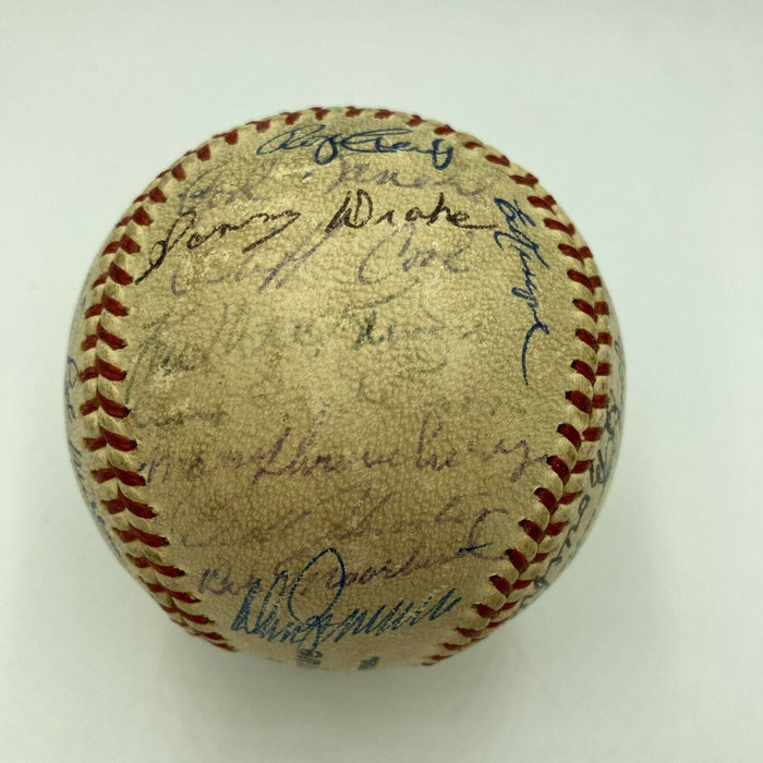 1962 New York Mets Inaugural Season Team Signed Baseball With Gil Hodges JSA COA