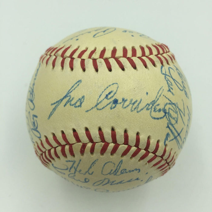 The Finest 1950 Chicago White Sox Team Signed American League Baseball JSA COA