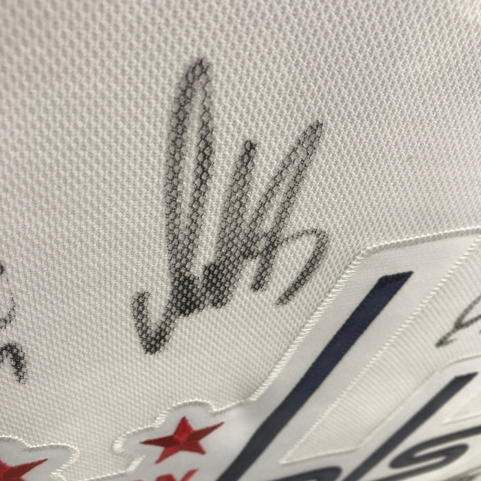 2017-2018 Washington Capitals Stanley Cup Champs Team Signed Jersey Fanatics COA