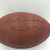 Forrest Gregg Packers Signed Autographed Vintage NFL Wilson Football PSA DNA COA