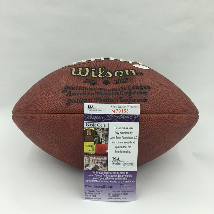 Marcus Allen Signed Authentic Wilson NFL Football JSA COA