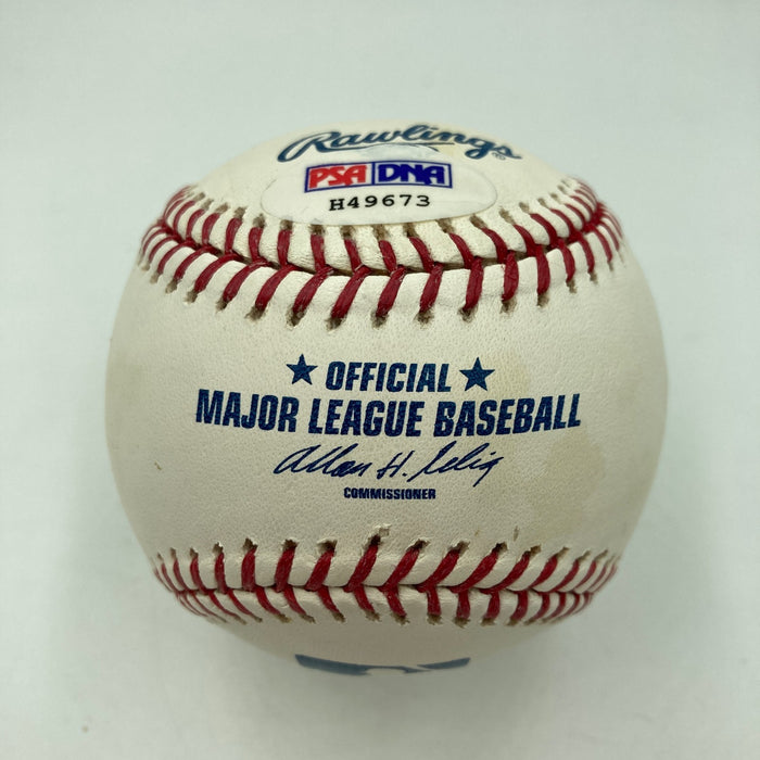 President Barack Obama Single Signed Baseball PSA DNA Auto Graded 10 GEM MINT