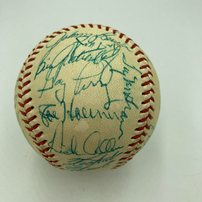 The Finest 1970 All Star Game Team Signed Baseball With Roberto Clemente JSA COA