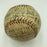 Christy Mathewson Babe Ruth Ty Cobb Ban Johnson Signed 1915 AL Baseball PSA DNA