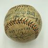 Christy Mathewson Babe Ruth Ty Cobb Ban Johnson Signed 1915 AL Baseball PSA DNA