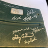 1986 New York Mets World Series Champs Team Signed Game Used Seatback JSA COA