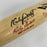 Kirby Puckett Tom Kelly Signed 1991 World Series Champs Baseball Bat JSA COA