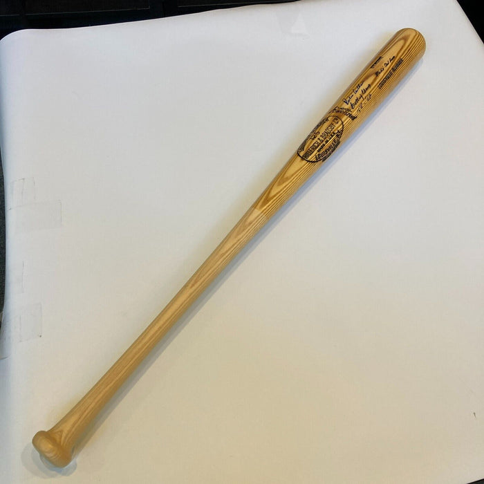 Richie Ashburn Batting Champ 1955 & 1958 Signed Game Model Baseball Bat JSA COA