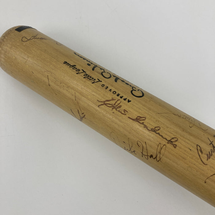 1970 Baltimore Orioles World Series Champs Team Signed Baseball Bat JSA COA