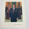 President Ronald Reagan Signed Autograph 8x10 White house Photo With Letter