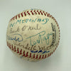 Satchel Paige Hilton Smith Negro League HOF Multi Signed Baseball JSA COA