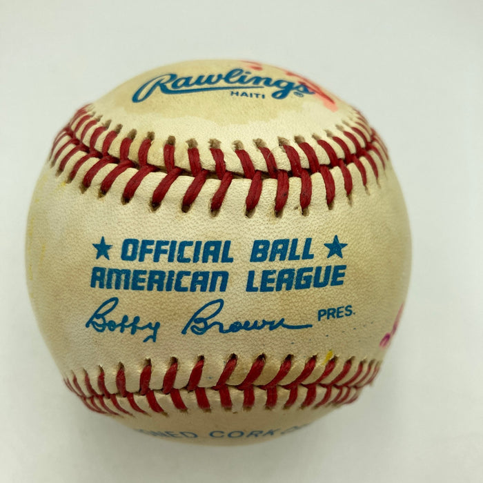 Stan Musial Duke Snider Johnny Mize HOF Multi Signed Baseball JSA COA