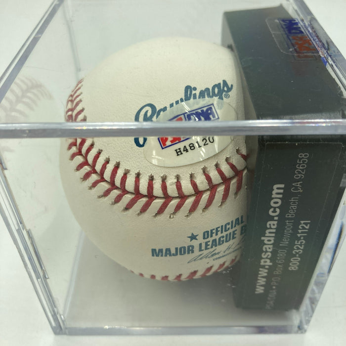 Stan Musial HOF 1969 Signed Baseball PSA DNA Graded 10 GEM MINT