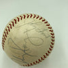 Milton Berle Dean Martin 1950's Hollywood Movie Stars Signed Baseball Beckett