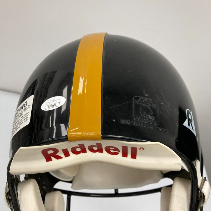 Rod Woodson 1990's Pro Bowl Signed Game Used Pittsburgh Steelers Helmet JSA COA