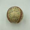 1954 Cleveland Indians AL Champs Teams Signed American League Baseball Beckett