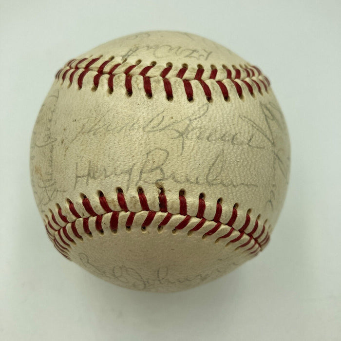 1966 Baltimore Orioles World Series Champs Team Signed Baseball JSA COA