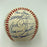 1986 New York Mets World Series Champs Team Signed W.S. Baseball JSA COA