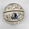 2010-2011 Dallas Mavericks NBA Champs Team Signed Basketball JSA COA