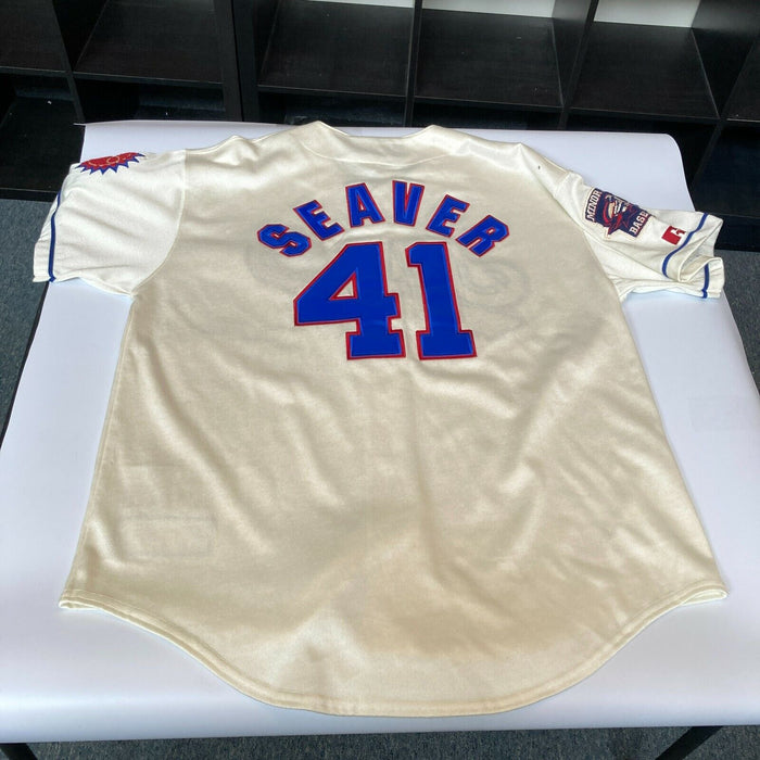 Tom Seaver Signed 1966 Jacksonville Suns Minor League Jersey PSA DNA COA #31/41