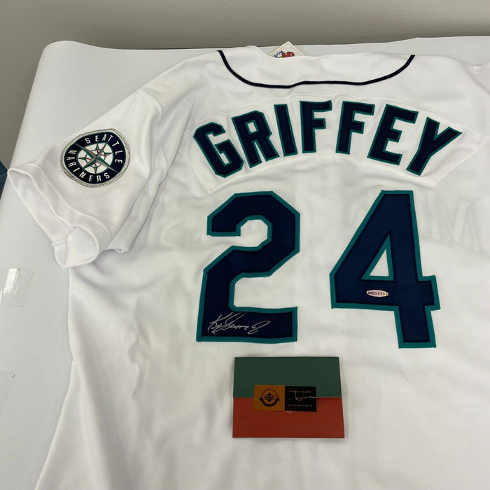 Ken Griffey Jr. Signed Seattle Mariners 1990's Game Model Jersey Upper Deck UDA