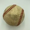 Pete Rose Signed 1972 World Series Game Used National League Baseball JSA COA