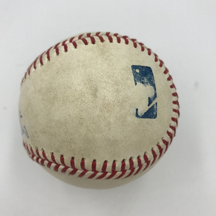 Gio Gonzalez Signed Autographed Game Used Major League Baseball