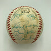 1977 New York Yankees World Series Champs Team Signed Baseball JSA COA