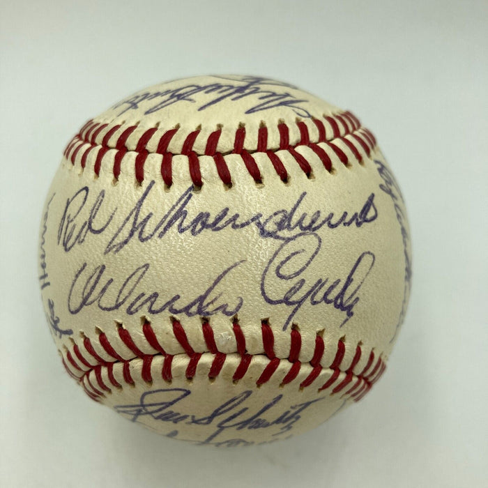 1968 St. Louis Cardinals NL Champs Team Signed Baseball Roger Maris JSA COA