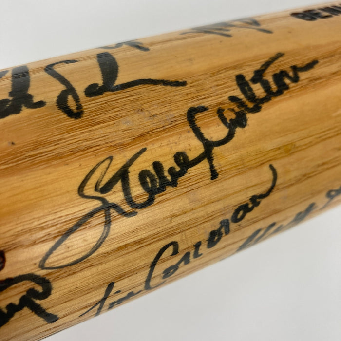 Mike Schmidt 1985 Philadelphia Phillies Team Signed Baseball Bat JSA COA