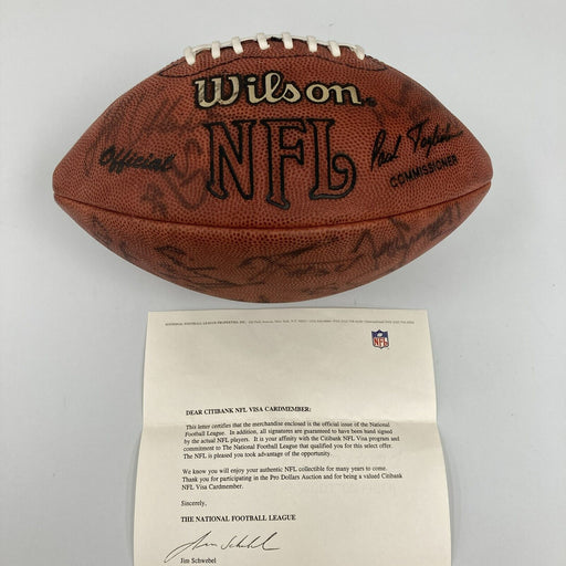 Dan Marino 1991 Miami Dolphins Team Signed Wilson NFL Game Football NFL COA
