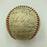 1958 San Francisco Giants Team Signed NL Baseball Willie Mays JSA COA