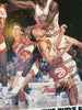 Michael Jordan 1987-88 Chicago Bulls Team Signed 18x24 Budweiser Poster JSA COA