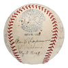 Lou Gehrig 1936 New York Yankees World Series Champs Team Signed Baseball BAS