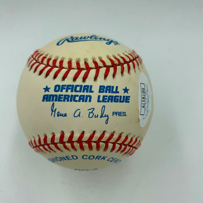 1990's Frank Thomas Signed Official American League Baseball With JSA COA