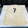 Mint Mickey Mantle Signed 1951 New York Yankees Rookie Game Model Jersey JSA COA