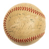 Babe Ruth Ty Cobb Cy Young Jimmie Foxx Tris Speaker HOF Signed Baseball JSA COA