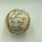 1969 Chicago Cubs Team Signed Vintage National League Baseball Ernie Banks JSA